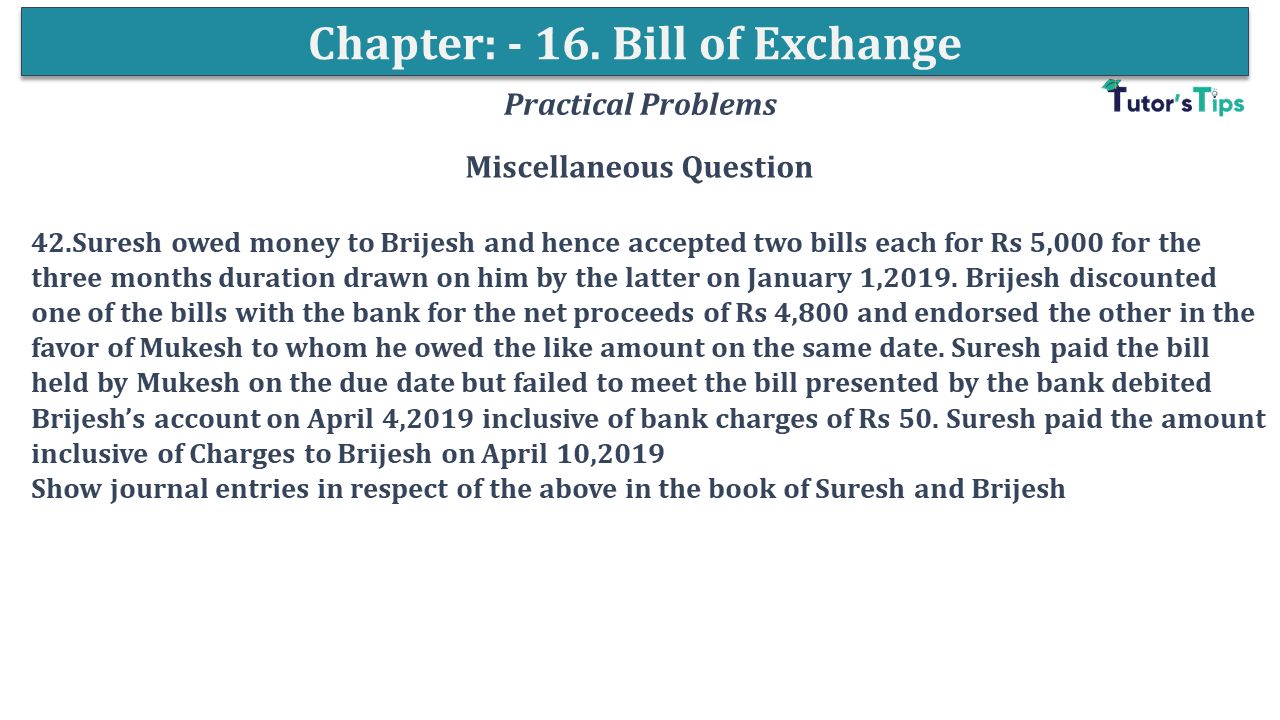 Question No 42 Chapter No 15