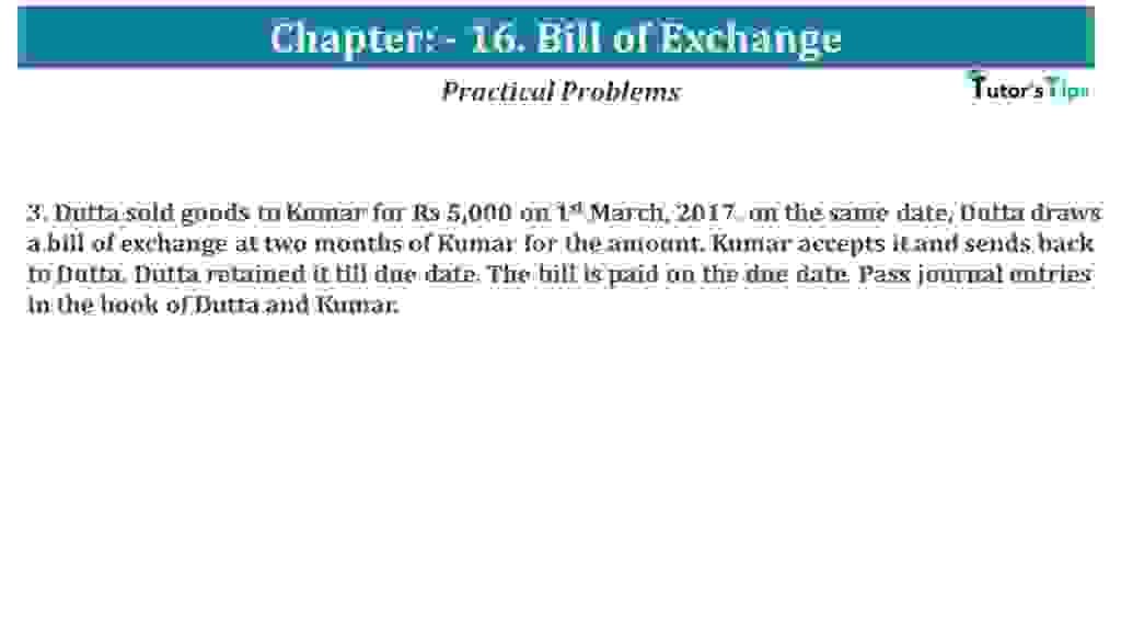 Q-03 - CH-15 - USHA +1 Book 2020 - Solution Question No 03 Chapter No 15