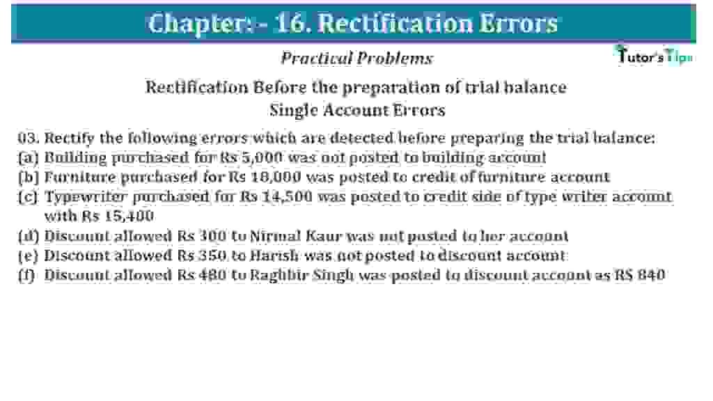 Q-03 - CH-16 - USHA +1 Book 2020 - Solution Question No 03 Chapter No 16