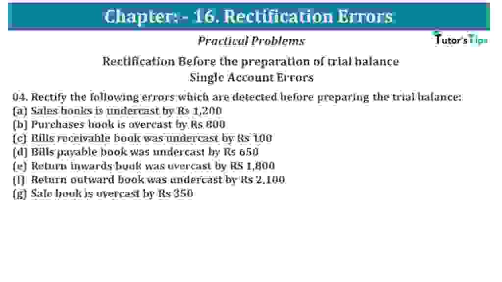Q-04 - CH-16 - USHA +1 Book 2020 - Solution Question No 04 Chapter No 16