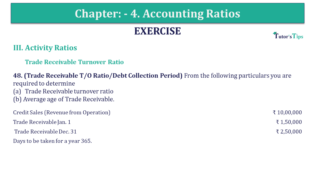 Question 48 Chapter 4 of +2-B