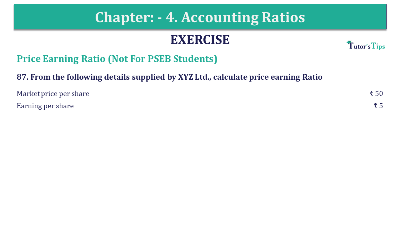 Question 87 Chapter 4 of +2-B