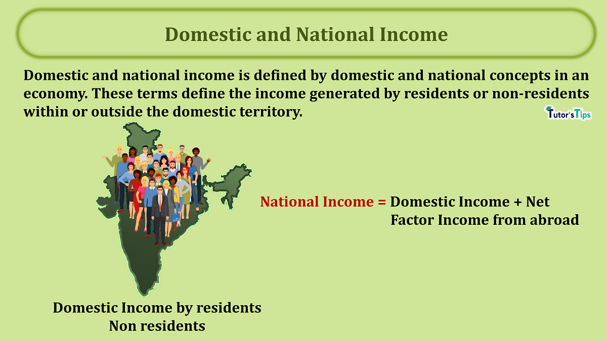 Domestic and National Income