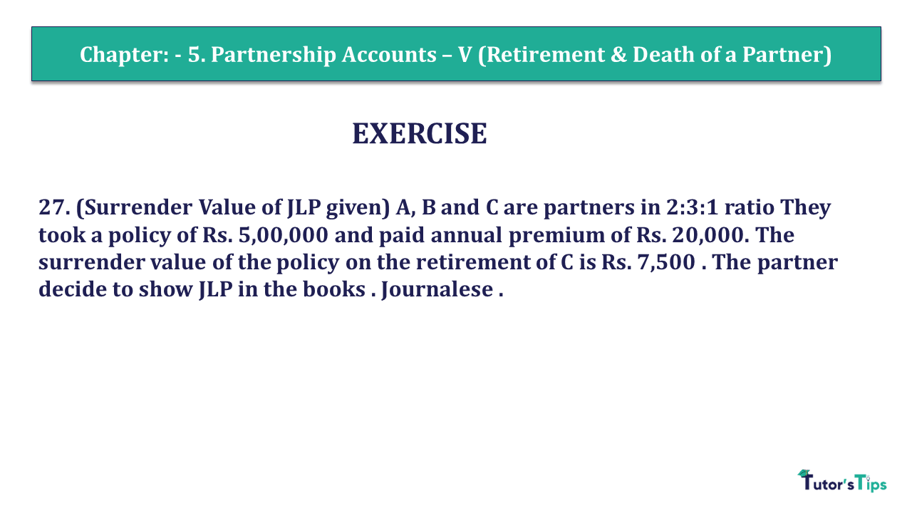 Question 27 Chapter 6 of +2- Part