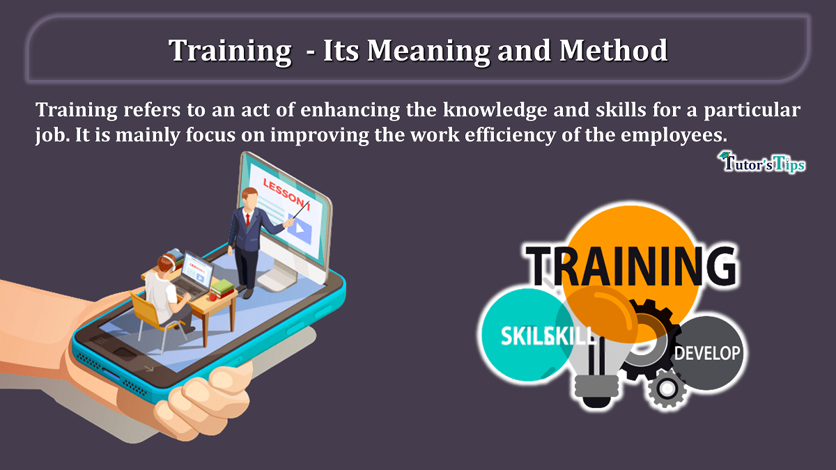 meaning of training presentation