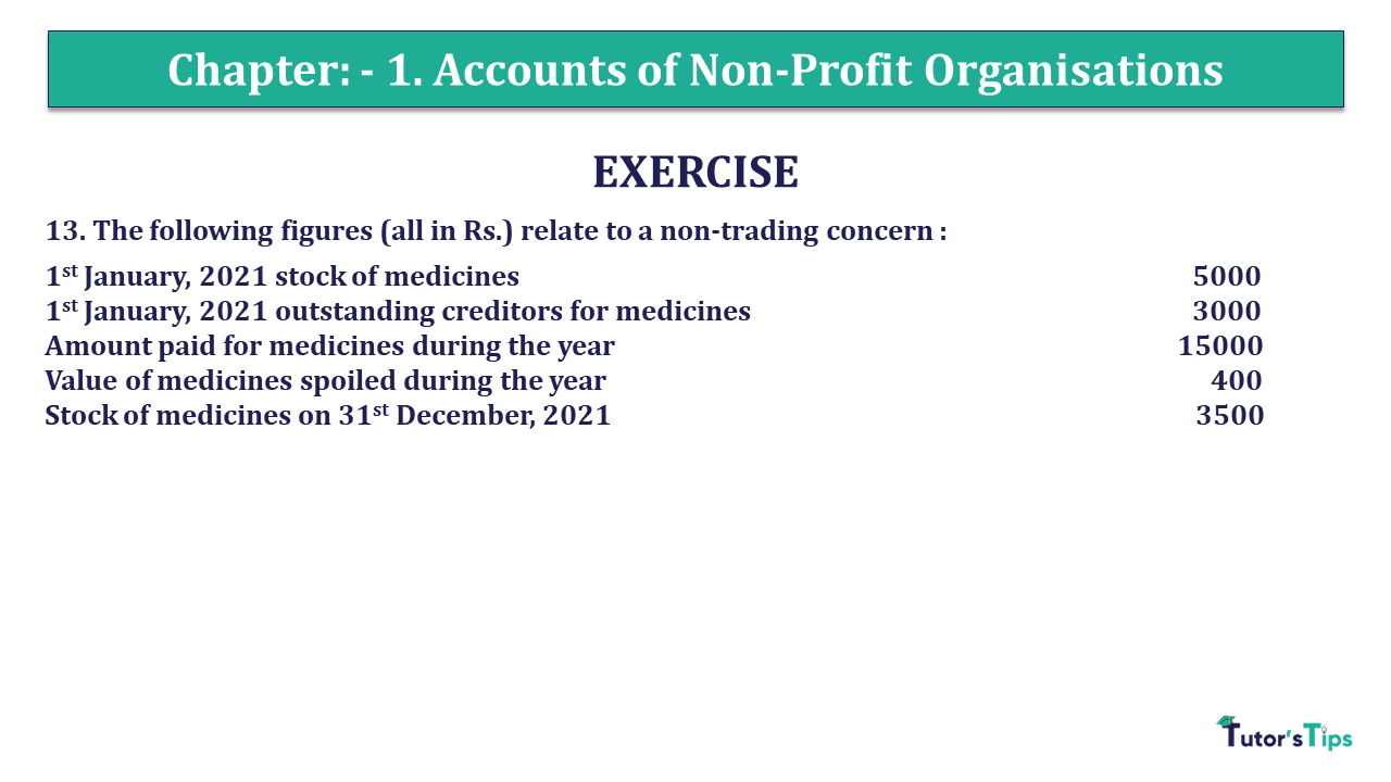 Question 13 Chapter 1 - Unimax Class 12 Part 1 - 2021