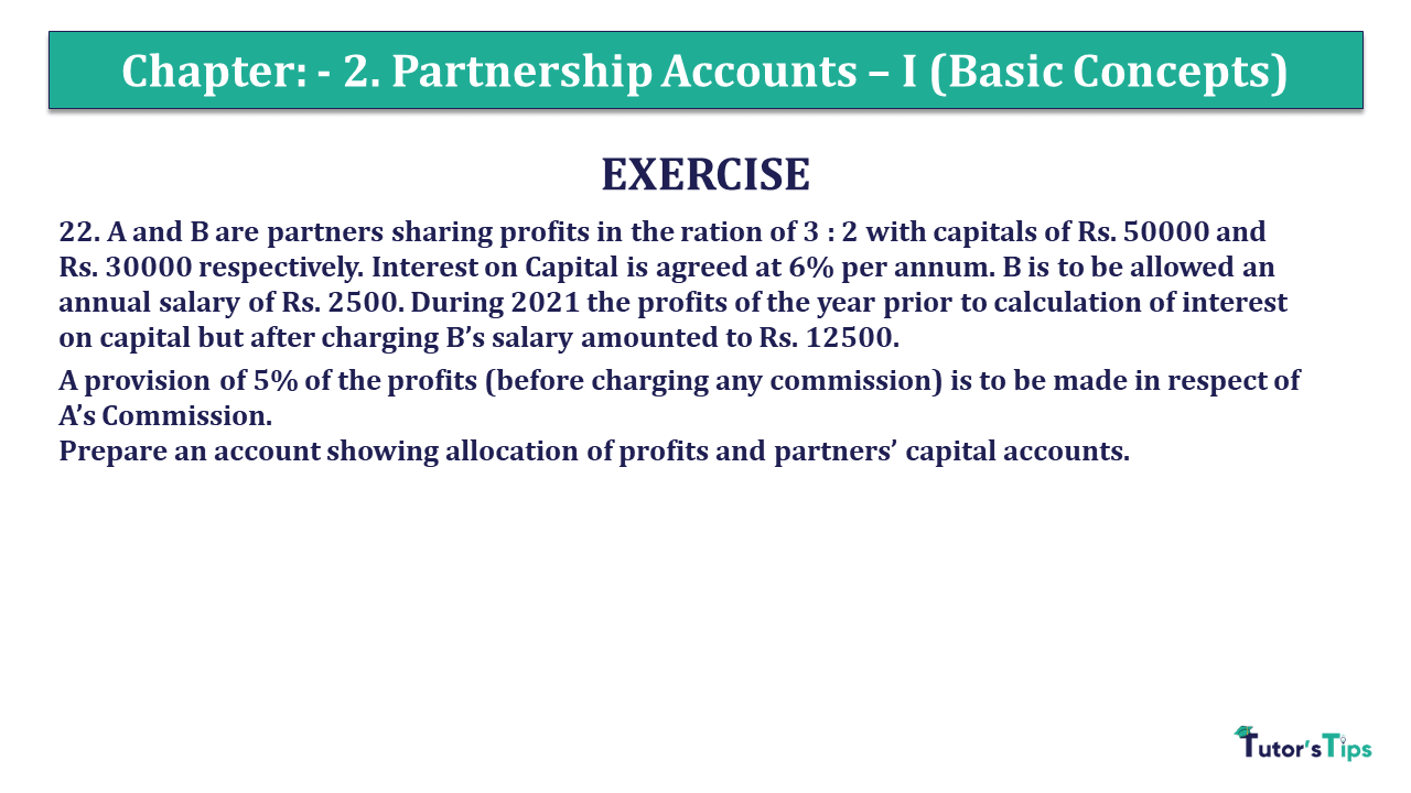 Question 22Chapter 2 - Unimax Class 12 Part 1 - 2021