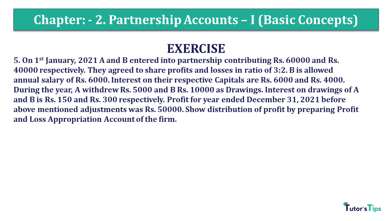 Question 5 Chapter 2 - Unimax Class 12 Part 1 - 2021