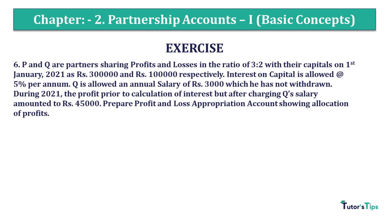 Question 6 Chapter 2 - Unimax Class 12 Part 1 - 2021