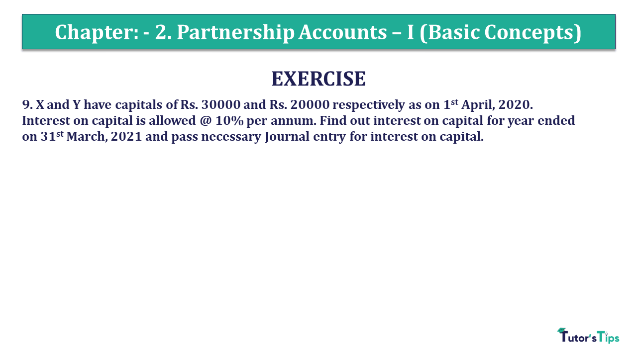 Question 9Chapter 2 - Unimax Class 12 Part 1 - 2021