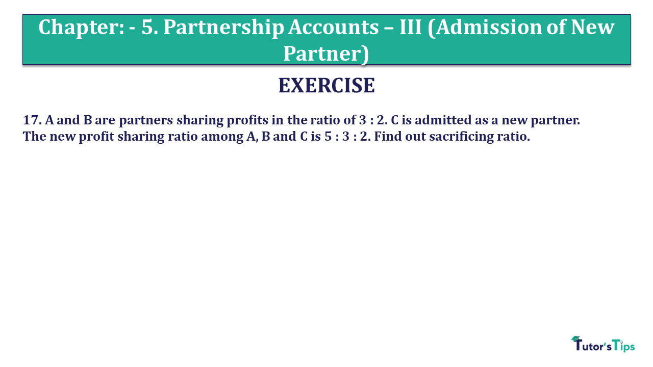 Question 17 Chapter 5 - Unimax Class 12 Part 1 - 2021