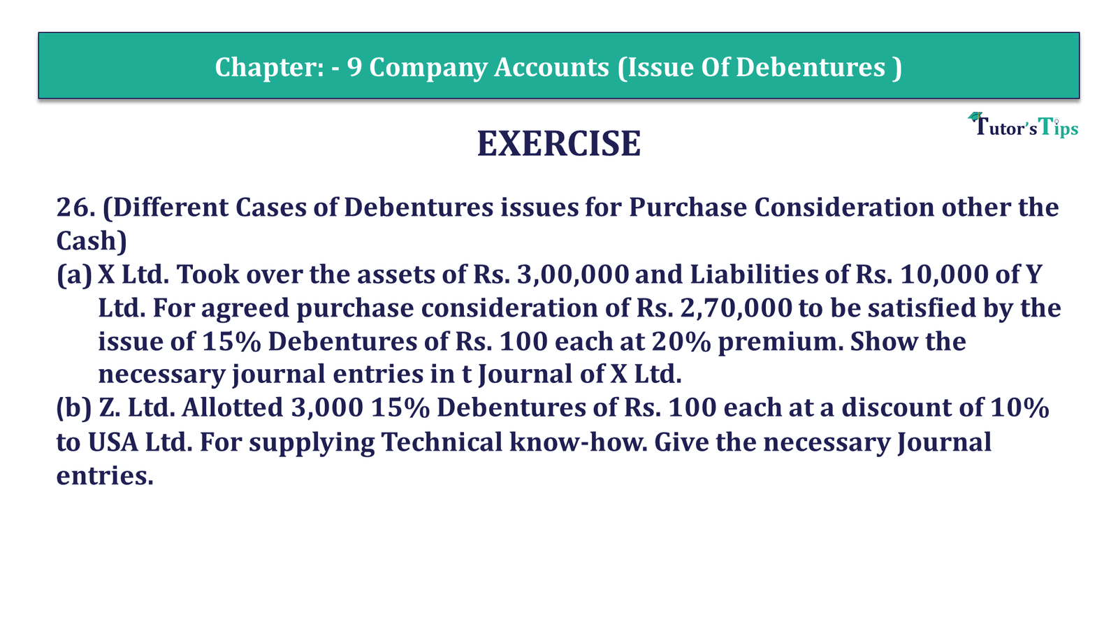 Question 26 Chapter 9 of +2-Part-1 - USHA Publication 12 Class Part - 1