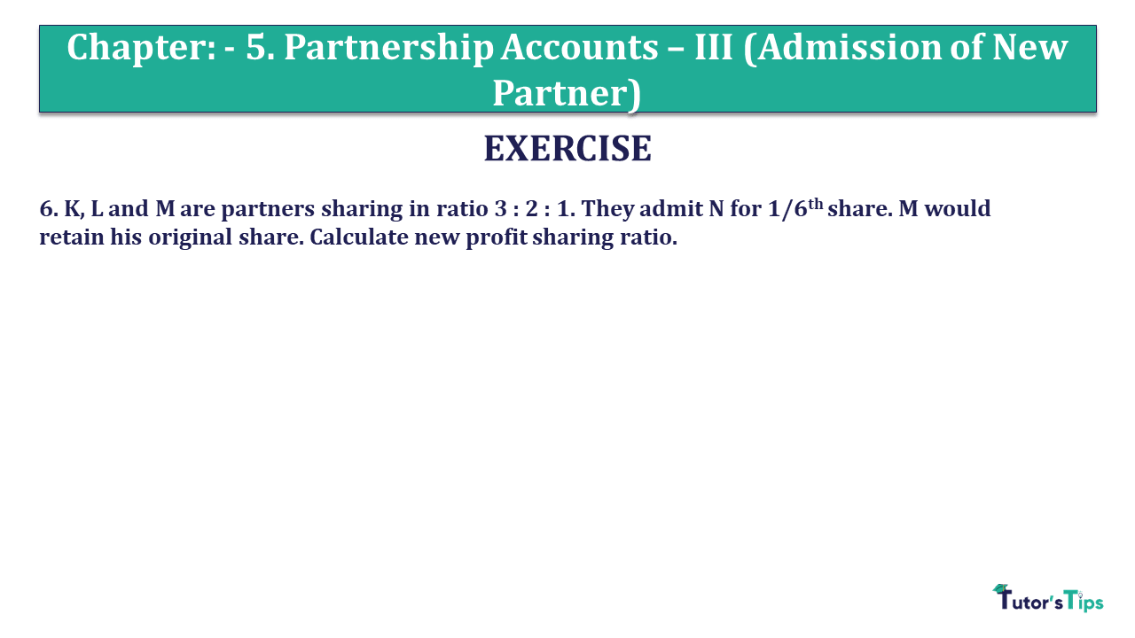 Question 6 Chapter 5 - Unimax Class 12 Part 1 - 2021