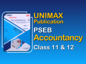 Unimax Publications Accounts books of Class 11 and 12 - Solution