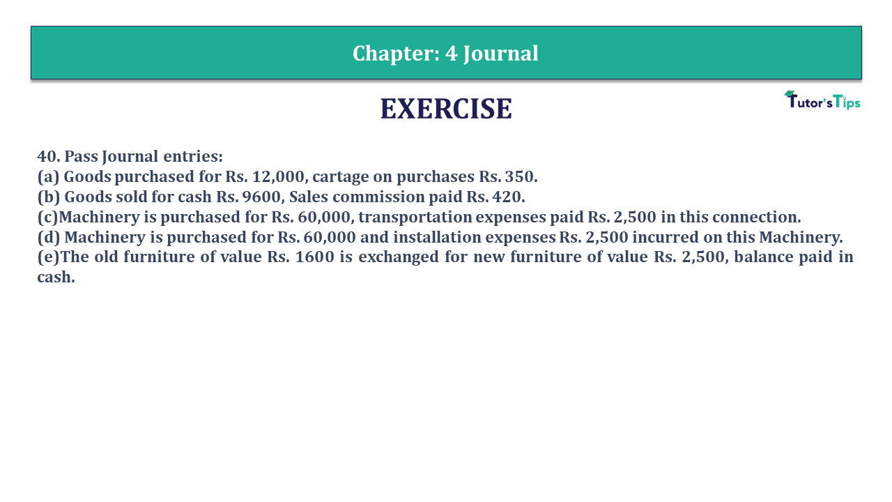 Q40 - CH-4 Solution