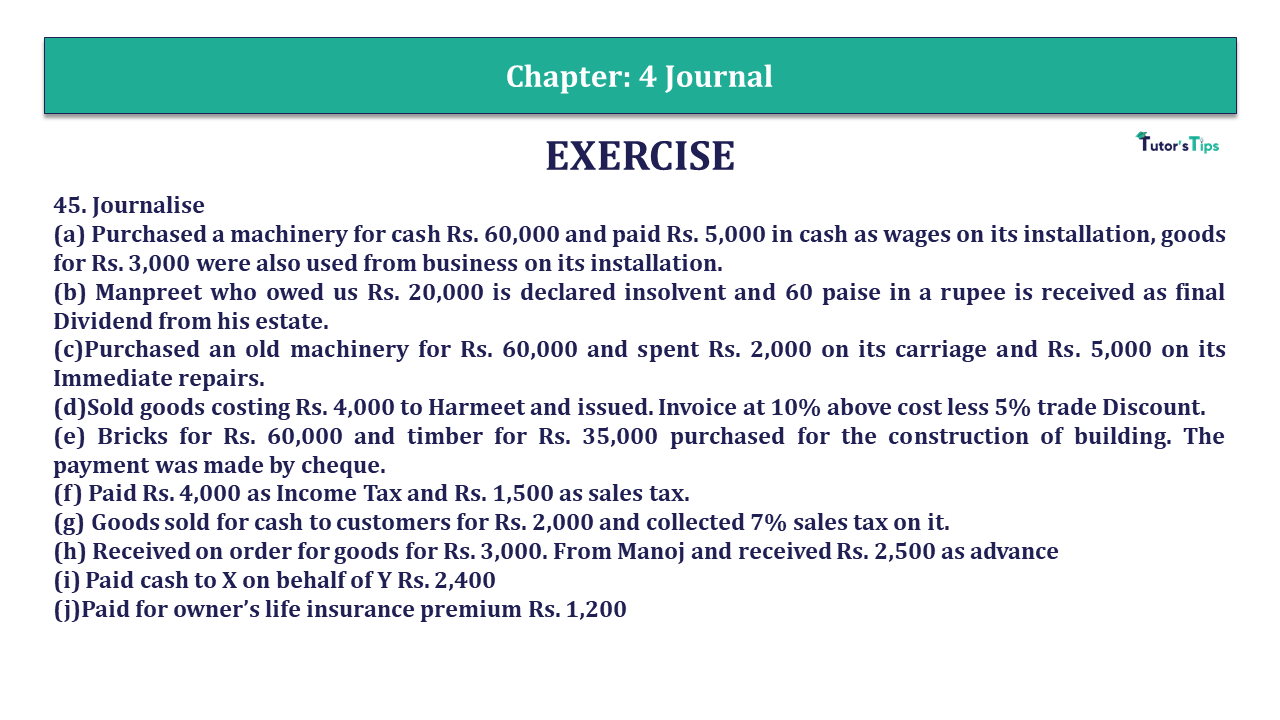 Q45 - CH-4 Solution