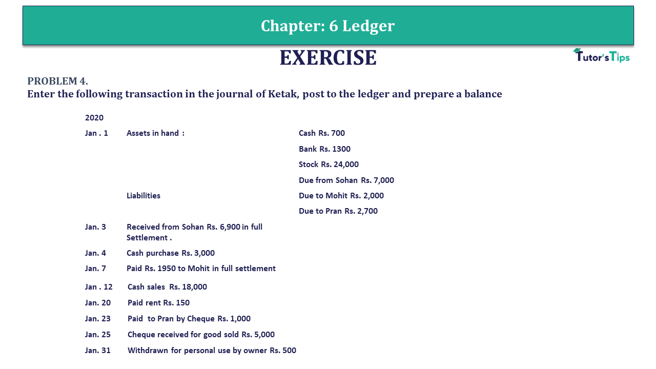 PROBLEM4 - CH-6 Solution