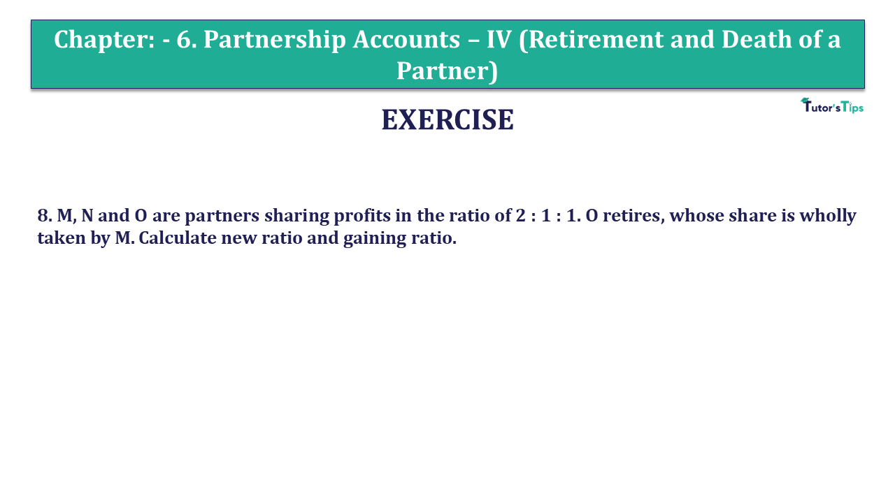 The solution of Question 7 Chapter 6 - Unimax Class 12 Part 1 2021 with the explanation of all transactions to understand better.