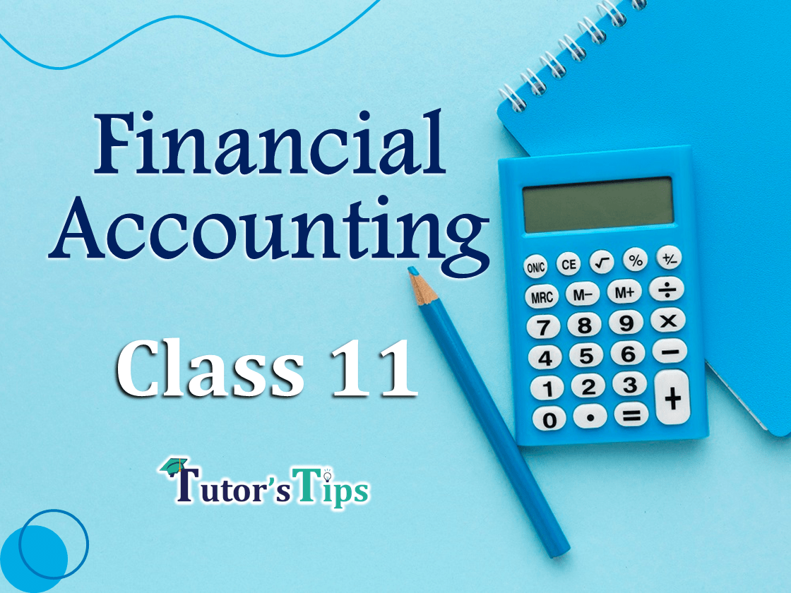 Financial Accounting Class 11 Tutorial for Free-min