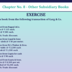 Problem No 01 Chapter No 8 - UNIMAX Class 11 - Solution-min