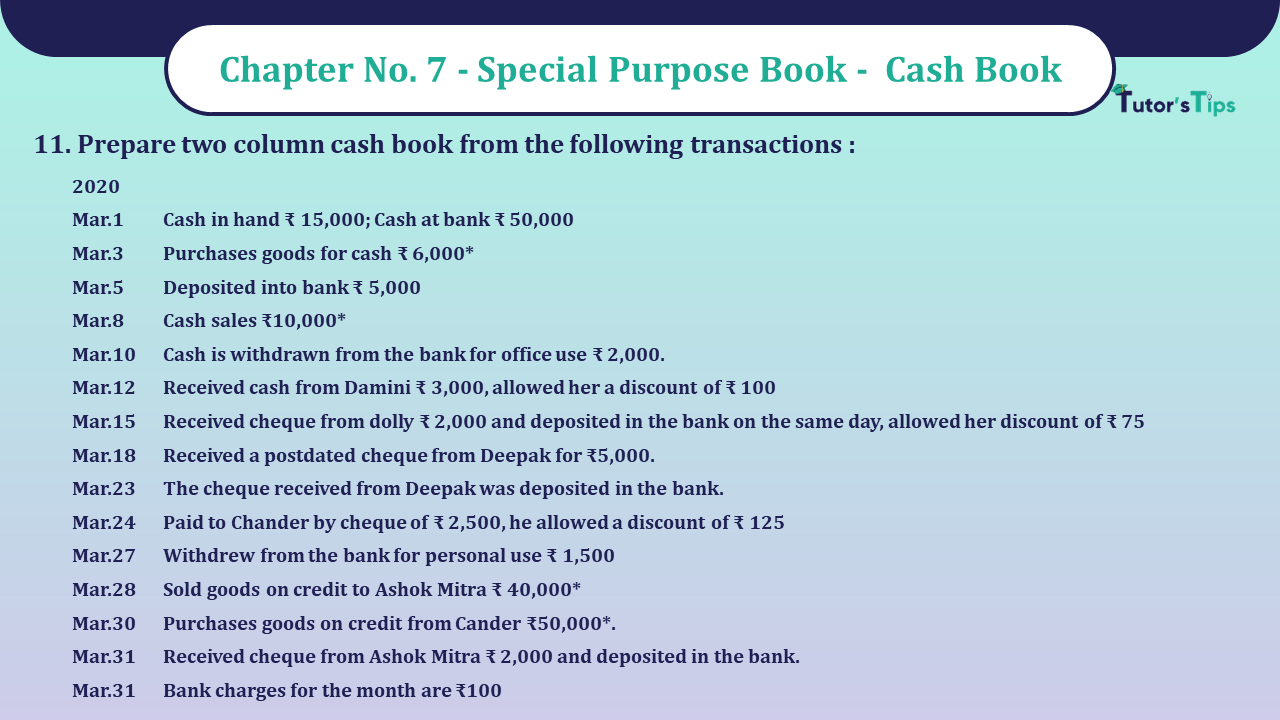 Question No 11 Chapter No 7 - UNIMAX Class 11 - Solution-min