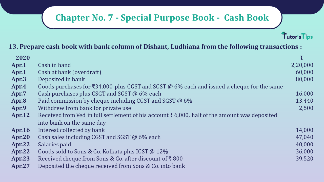 Question No 13 Chapter No 7 - UNIMAX Class 11 - Solution-min