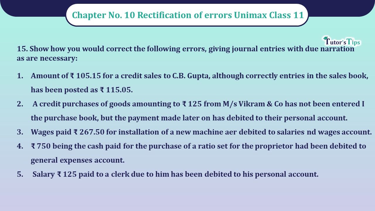 Question-No-15-Chapter-No-10-Unimax-11-Class