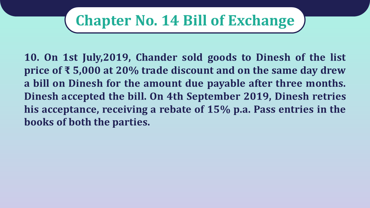 Question No 10 Chapter No 14 – Class 11 Unimax