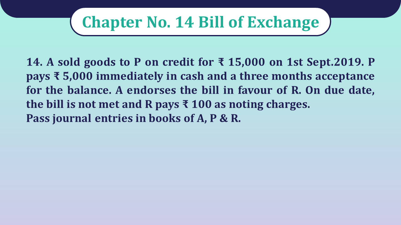 Question No 14 Chapter No 14 – Class 11 Unimax