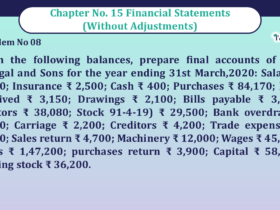 Problem No 08 Chapter No 15 - Unimax Class 11