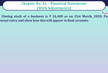 Question No 0 1 Chapter No 16 - UNIMAX Class 11