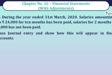 Question No 0 3 Chapter No 16 - UNIMAX Class 11