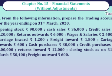 Question No 02 Chapter No 15 - UNIMAX Class 11