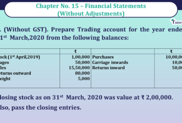 Question No 03 Chapter No 15 - UNIMAX Class 11