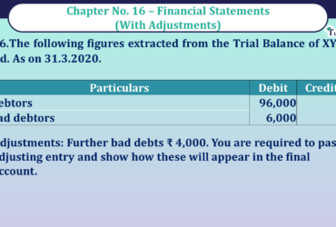 Question No 16 Chapter No 16 - UNIMAX Class 11