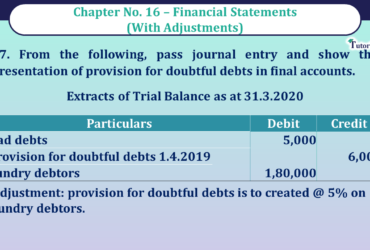 Question No 17 Chapter No 16 - UNIMAX Class 11