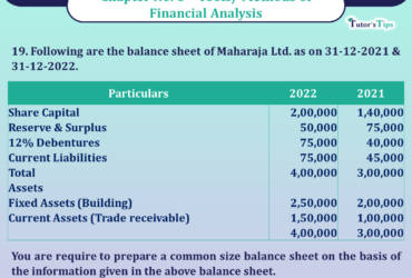 Question No 19 Chapter No -6 Unimax Class - 12 Part - II