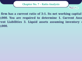 Question No -3 Chapter no - 7 Unimax Class - 12 Part -II