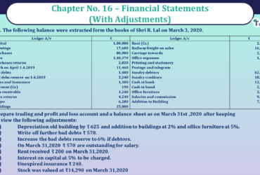 Question No 44 Chapter No 16 - UNIMAX Class 11