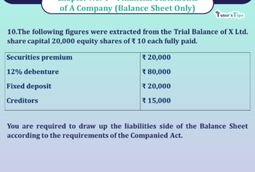 Question no- 10 Chapter no -4 Unimax Class- 12 Part -II