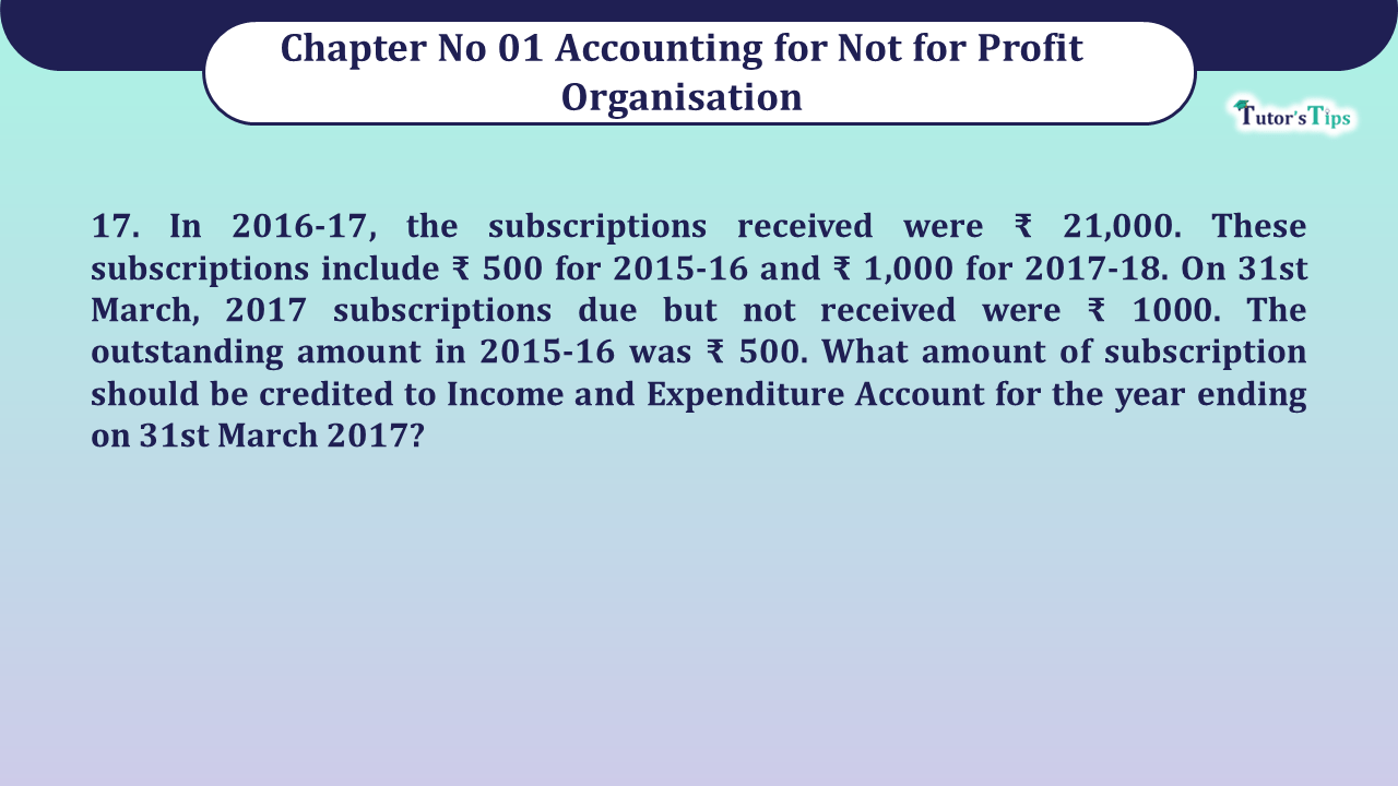 Question no 17 Chapter 1 V K Publication class 12