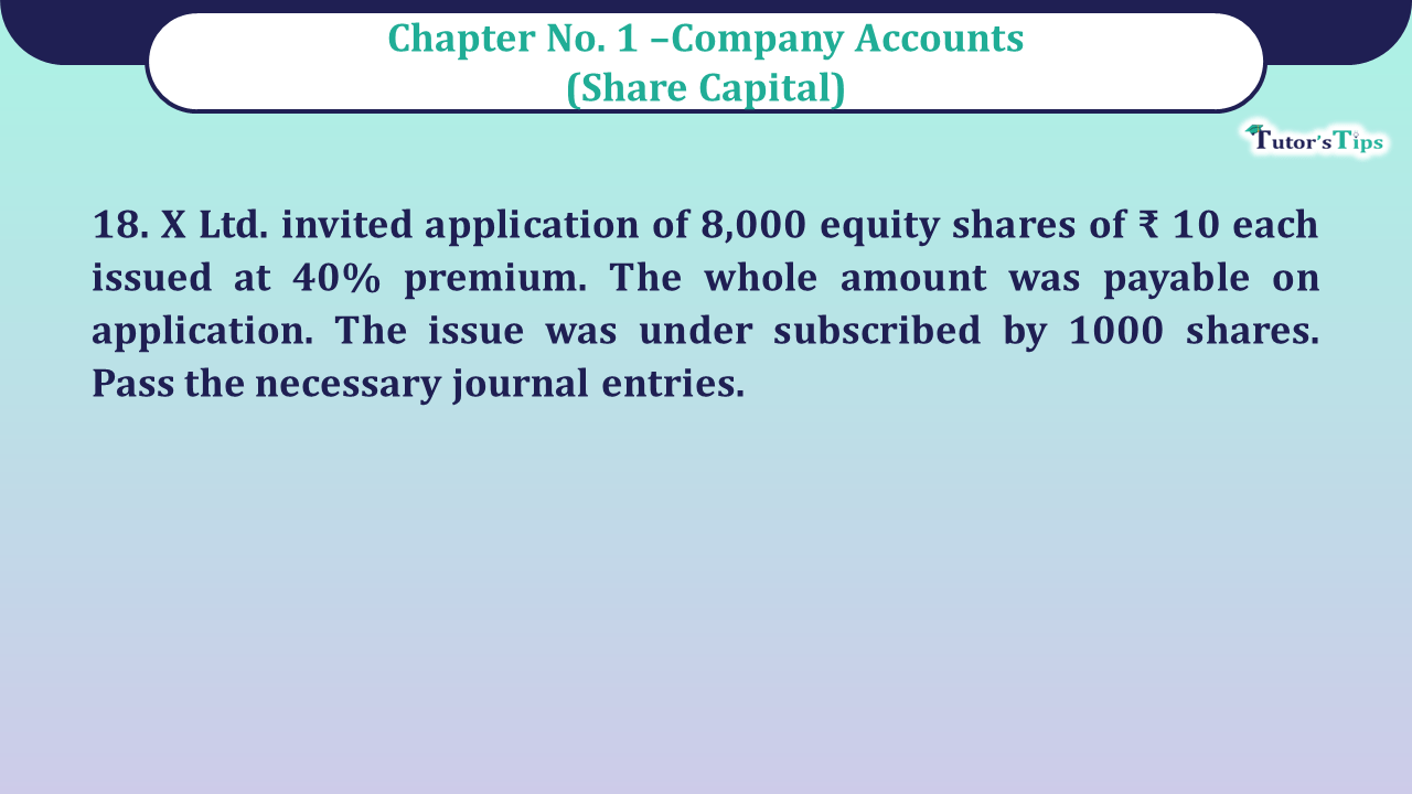 Question no -18 Chapter no-1 Unimax Class-12 Part-II