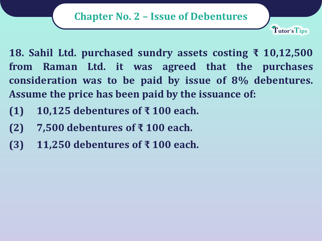 Question no -18 Chapter no -2 Unimax Class -12 Part - II