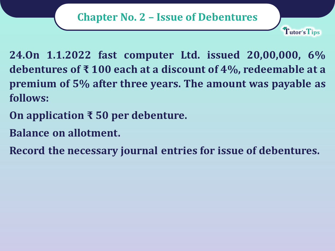 Question no -24 Chapter no -2 Unimax Class -12 Part - II