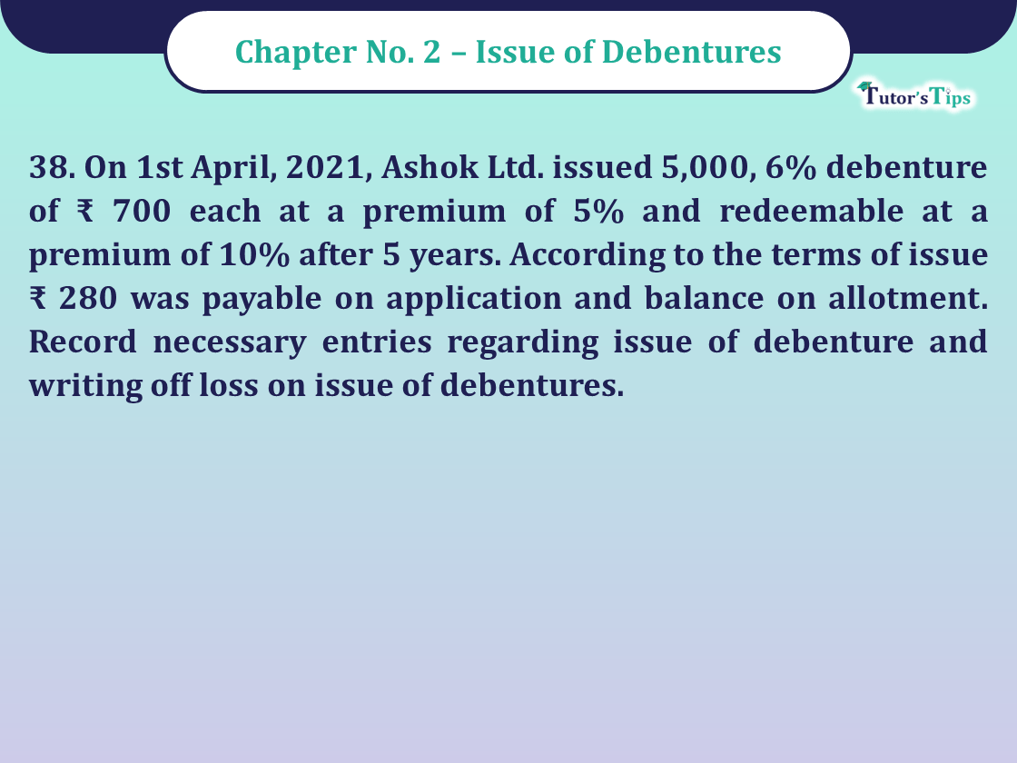 Question no -38 Chapter no -2 Unimax Class -12 Part - II