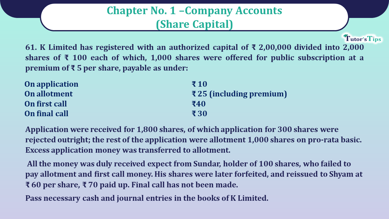 Question no -61 Chapter no-1 Unimax Class-12 Part-II