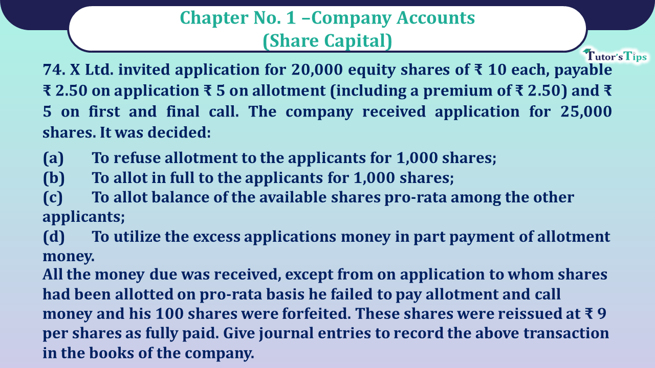 Question no -74 Chapter no-1 Unimax Class-12 Part-II