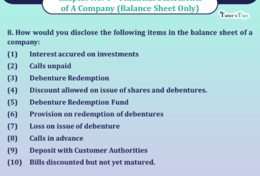 Question no- 8 Chapter no -4 Unimax Class- 12 Part -II