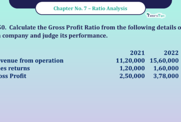 Question No -50 Chapter no - 7 Unimax Class - 12 Part -II