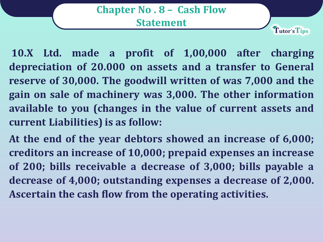 Question no 10 Chapter no 8 unimax class12 part 2